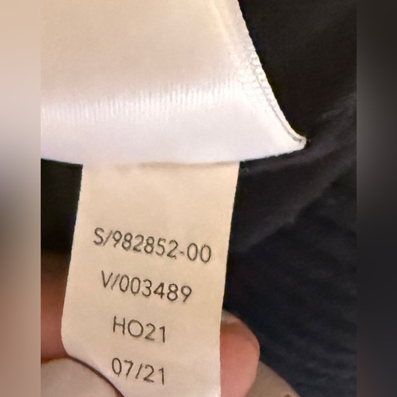 Athleta Tugga Coat Sherpa Fleece Jacket Black Size MP Oversized Long Cozy - Picture 10 of 11